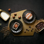 Milk Chocolate with Hazelnut Praline Snowskin Mooncakes